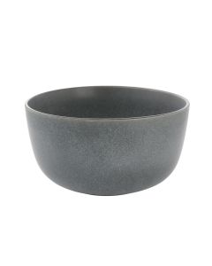 Our Table Landon 9.2 Inch Stoneware Round High Serving Bowl in Truffle